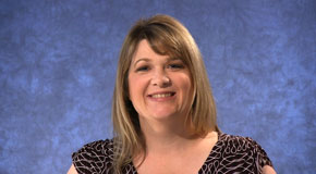 Cindy Davis, Math instructor, and credentialed math teacher.